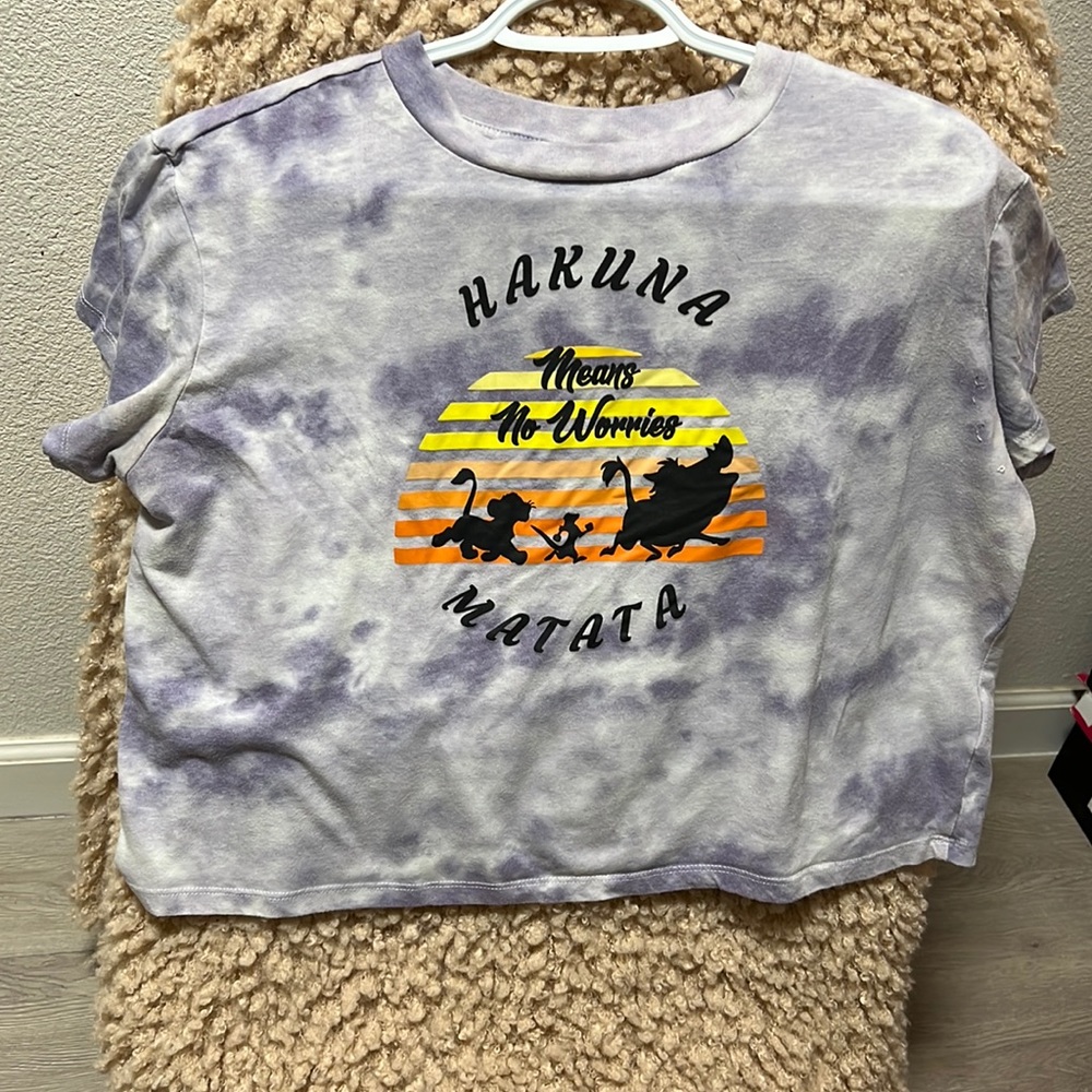 Graphic Disney crop top